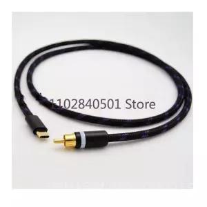 Cayin i5 N3 N5ii N52 N5IIS n8 n5mk2 N5 2세대 HiBy R3 R5 휴대용 플레이어용 Type-C - 동축 오디오 케이