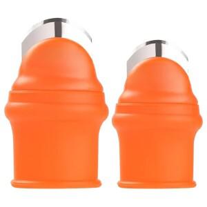 실리콘 엄지 칼 손가락 보호기 기어 절단 야채 수확 꼬집는 식물 블레이드 가위 장갑