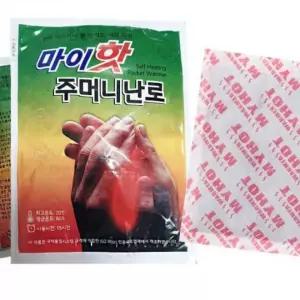 휴대용 핫팩 따끈따끈 손난로 아웃도어용품 겨울용품 90g 20개입