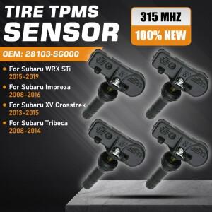 스바루 호환 WRX STi 2015-2019 임프레자 2008-2016 TPMS 센서 XV Crosstrek 트라이베카