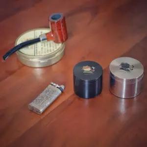 파이브단 담배 분쇄기 연초 그라인더 수제 파이프 담배잎 분쇄 휴대용 분리형 수납형