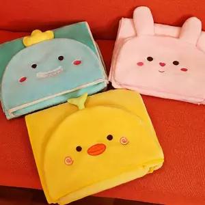 캐릭터 망토 담요 부드러운 무릎 겨울 극세사 망토 담요 수면 성인 케이프 후드 웨어 낮잠