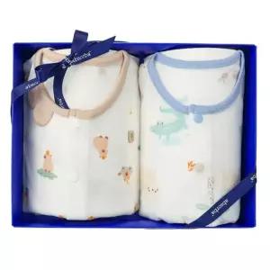 [갤러리아] (압소바출산,백일,돌,유아내의세트)샤팟7부내의+카푸슬림내의세트(A1B-10380SET)