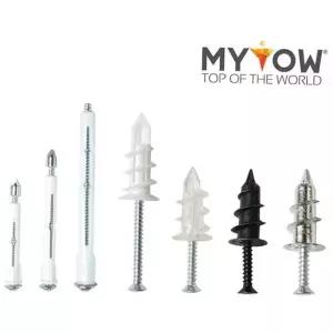 토우 앙카 자천공 벽걸이 50mm 석고 보드 앙카 나사못 거울 고정 콘크리트 프로젝터 블라인드 다용도