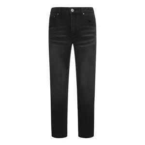 [갤러리아] 지이크 FW 블랙 워시드 슬림핏 블랙 데님 PJF4204