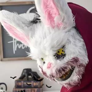 호러 토끼 가면 코스프레 마스크 어린이 할로윈 토끼 가면 축제 분장