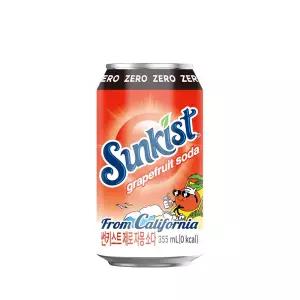 썬키스트 자몽 제로 소다팝 355ml 24개