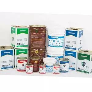 국산 페인트 4l 다용도 실내용 방문 자연 건조 페인트 4l 철문 광택 스테인 에나멜 울타리 목재용 공업용