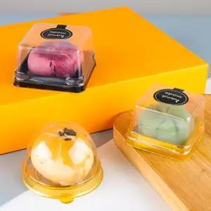 사각 원형 화과자 1구 케이스 100개 떡 양갱 상자