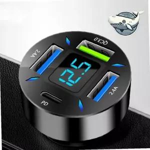 고속 차량용 충전기 다중 포트 시거잭 스마트