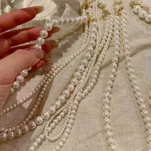 [골드스마일]예쁜 진주 목걸이 6mm 패션 여성 액세서리 정장목걸이 데일리목걸이