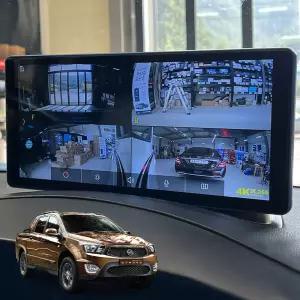 코란도스포츠 블랙박스호환 와이드터치형 호크W