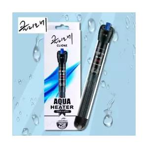 클리오네 BT-805 25W 20~50L 수조 완전 방수 자동 온도 조절 석영관 고급 히터