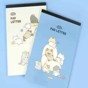 편지쓰기 패드편지지 랜덤 떡제본 다용도 편지지 손편지