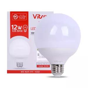 볼전구 VITSON 숏 G95 12W 3000K 484996 G95 12W KS/L-SN