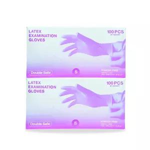 가주 더블세이프 라텍스 일회용 진료용 덴탈글러브1+1