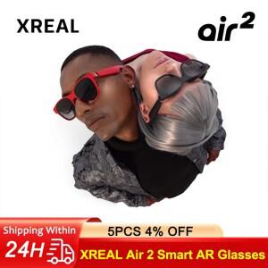기존 Xreal Air 2 AR 안경 120Hz 330 인치 마이크로 OLED 빅 스크린 1080P 뷰 75g 120Hz 스마트 안경 게임