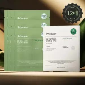 제이엠솔루션 바이오 시카 마데 카밍 마스크 34g 4매 x 3개