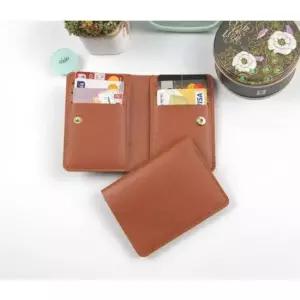 세로6포켓 신분증 명함 지폐보관 신용카드지갑 탄1P 카드보관지갑