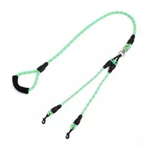 [콩심팥심]트윈독 두마리 강아지 산책줄 리드줄 15M 애견용품 반려견산책줄