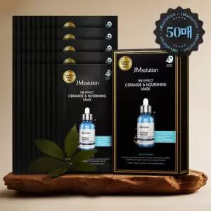 제이엠솔루션 더 이펙트 세라마이드  너리싱 마스크 24ml 10매 x 5개 총50매