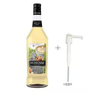 베드렌 헤이즐넛시럽1000ml + 시럽펌프1개
