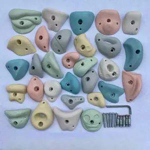 클라이밍홀드 암벽홀더 실내 암벽 등반 손잡이 파츠 태권도