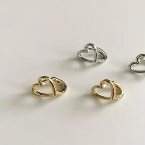 미니심플하트링 데일리 귀걸이