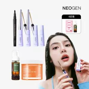 [CJ단독 풀케어SET] 볼륨 메탈 마스카라 본품2+리필2+엣지라이너+캐롯리무버패드60매+리얼 프레쉬폼 그린티