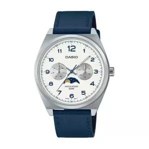 [신세계라이브쇼핑]카시오 MTP-M300L-7A 남성 문페이즈 아날로그 가죽 시계