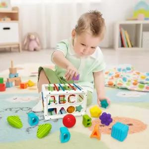 스트링 도형 맞추기 블럭놀이 큐브상자 도형모양 끼우기 고무줄 촉감놀이 소근육 감각발달