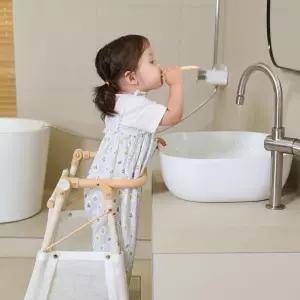미코 러닝 타워 접이식 키친헬퍼 아기계단 유아디딤대 사다리 다용도