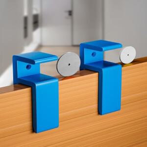 플라스틱 목공용 클로징 클립이 있는 옷장 보드 클립, 고정 클램프, 목재 마킹