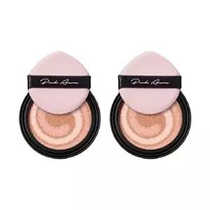 DPC 핑크아우라 쿠션 21호 리필 x2 /에스에이 이유리에디션