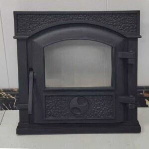 난로문 펜스 내열유리 벽난로문 연기 실측 벽난로 유리 상품 3번 아궁이문 모델 1번