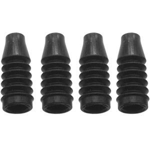 4팩 쉐어 구 흡수기 충격 댐퍼 흡수 커버 방진 부츠, 교쇼 호바오 I 팀-c HSP 1/8 RC 오프로드 몬스터 쇼트 코스 트럭(36mm)과 호환됨
