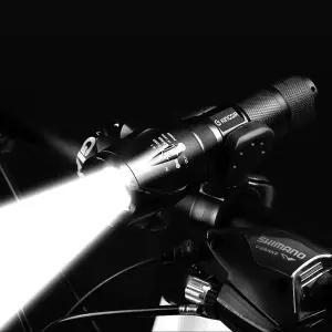 [에이치플러스몰]후레쉬 KS02풀세트 KINGSIR킹썰 자전거라이트 손전등