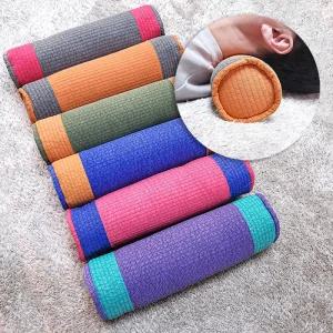 슈마켓 누빔 원형 목 베개 블루