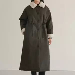 [하프클럽/]빅사이즈 601 트렌디한롱패딩코트 DLYV750