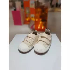 [시흥점][미니위즈]미니위즈 위즈코튼 아기 걸음마 신발(크림)(MZKCG1TSCT11CRE)