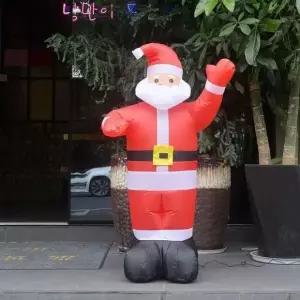 [하프클럽/알티피아]LED 에어벌룬 대형 하얀수염 산타 에펠