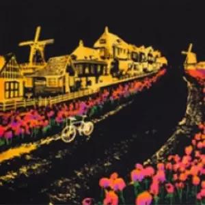 명화 OLO351P0 취미 색칠 그리기 그림 명화 컬러링 북 스크래치