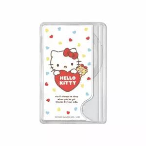 헬로키티 밀크 2장 수납 맥세이프 카드 슬롯