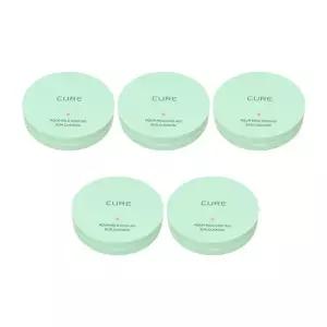 김정문알로에 큐어 아쿠아 마일드 쿨링 선쿠션 25g(SPF50+) 본품 5개 Ss