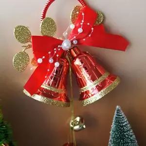 레드 YHM695B0 성탄종 겸 도어벨 오너먼트 크리스마스소품 장식