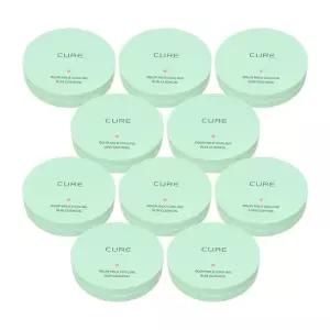 김정문알로에 큐어 아쿠아 마일드 쿨링 선쿠션 25g(SPF50+) 본품 10개 Ss