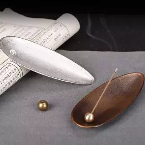 인센스 ZOU746Y5 홀더 꽂이 향 피우기 스틱 페이퍼 받침 메탈