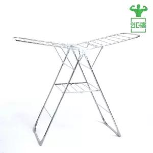 [인더홈] 국내생산 튼튼한 스테인레스 빨래건조대 XL