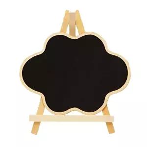 작은칠판 메뉴 가격표 미니 이젤 보드판 구름모양 (KYR-WF85311)