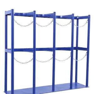 거치대 전도방지 가스통 철제 산소통 보관대 산소